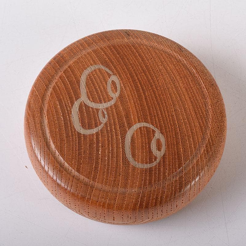 茶道具　而妙斎(宗左) 好　不審庵　自画　ツボツボ香合　共箱　M　R8313