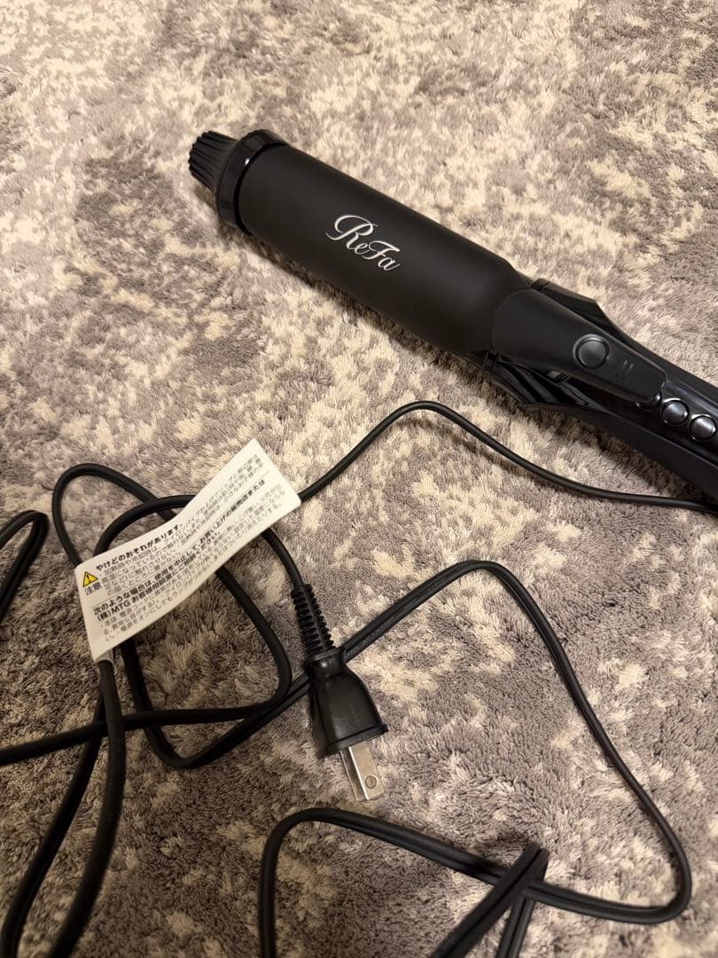 リファ カールアイロン プロ38mm ブラックReFa