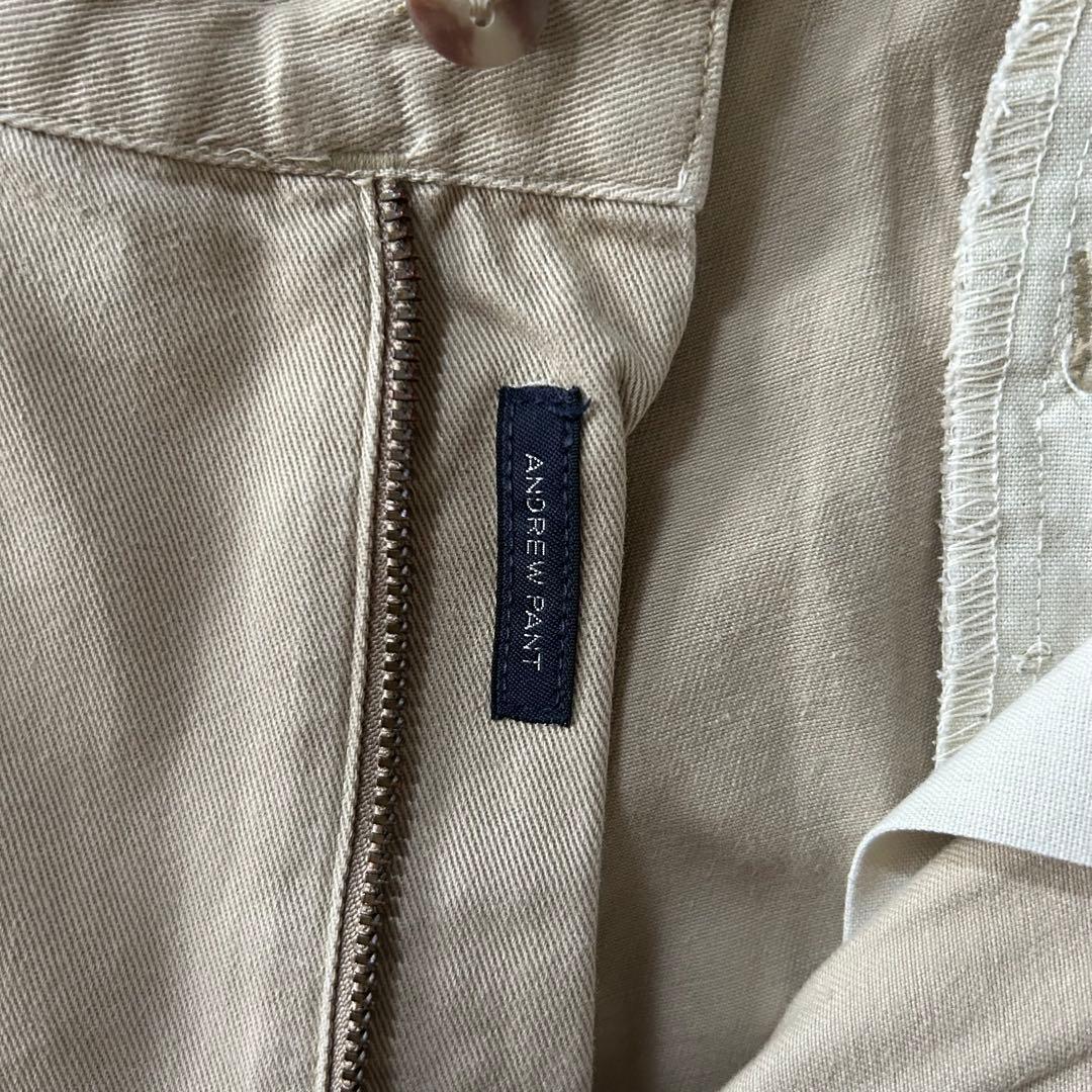 PoloRalphLaurenANDREW90sポロチノ2タックベージュW32