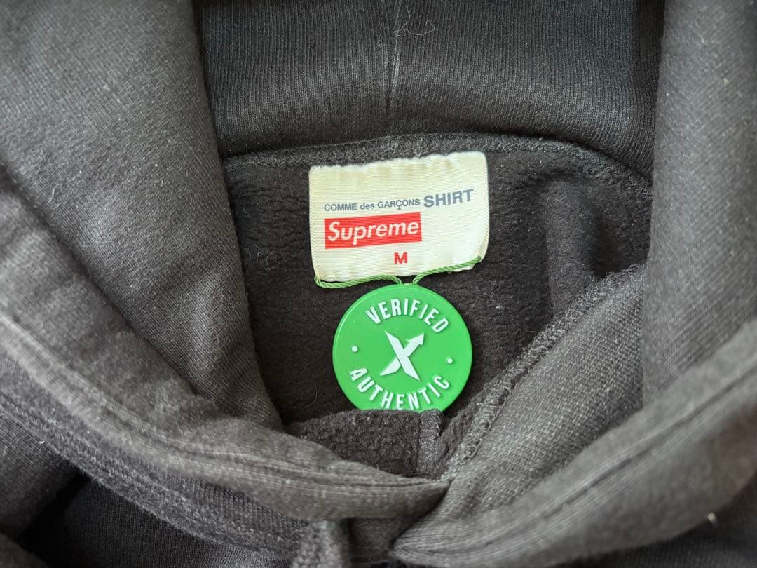 Supreme COMME des GARÇONS パーカー ブラック