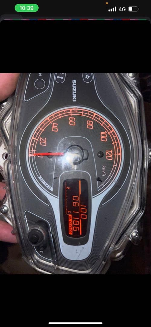 v125s メーター修理