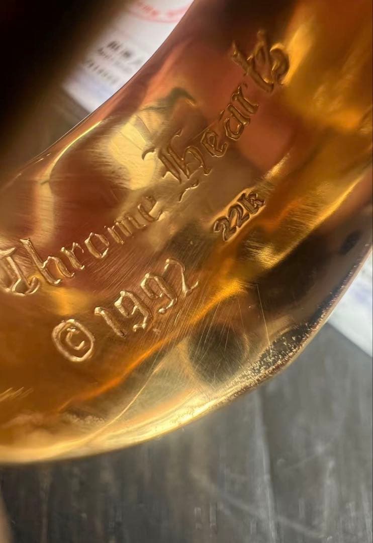 クロムハーツ22kキーパーリング