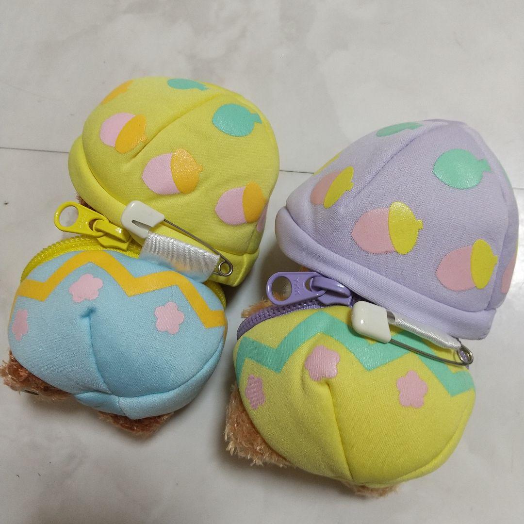 ディズニー　チップ　デール　イースター　卵　ぬいぐるみバッジ　ぬいば　セット