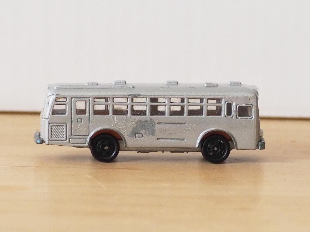 特注 非売品 日本製 トミカ★三菱ふそう ワンマンバス シルバー