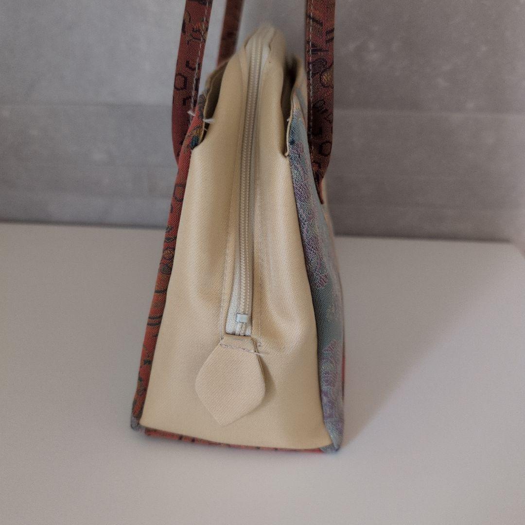 和装バッグ　職人　着物　バッグ　龍村美術織物