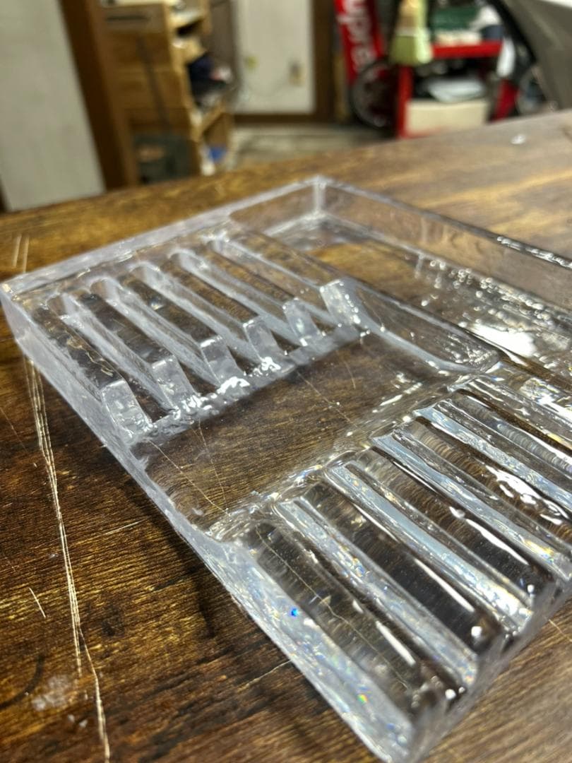 BARBER　barbershop　シザーケース　シザースタンド　レジン