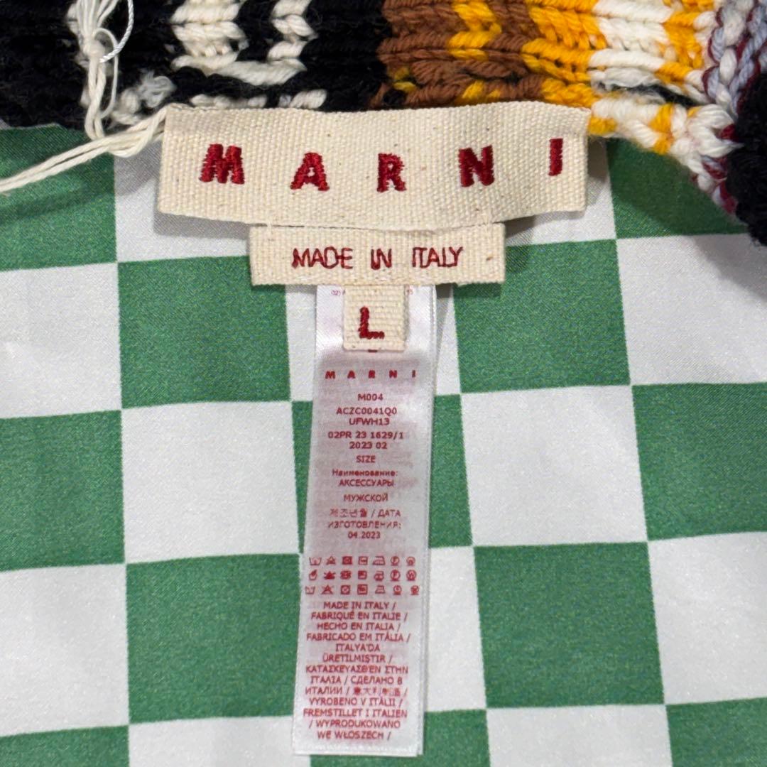 マルニMARNIニットバラクラバL正規品 イタリア製 新品未使用