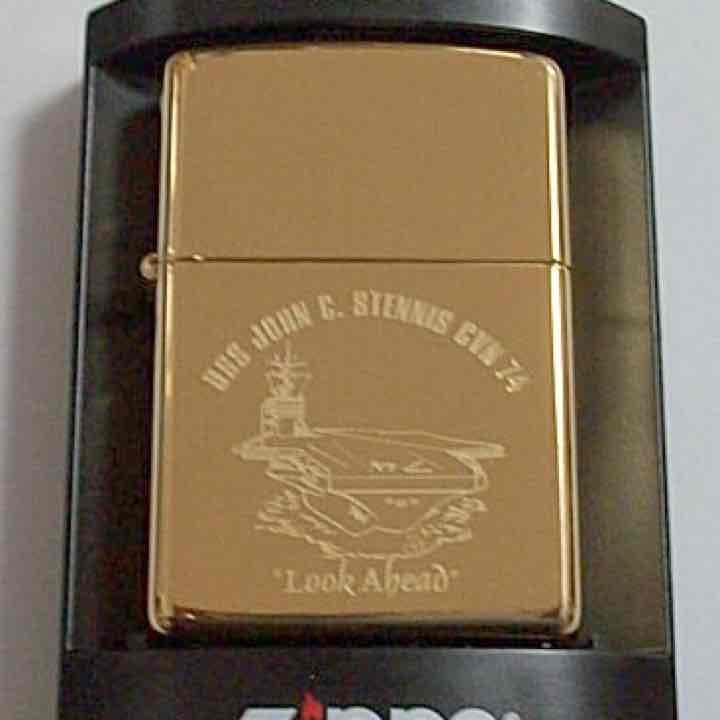 米軍　 空母ジッポ 未使用 新品