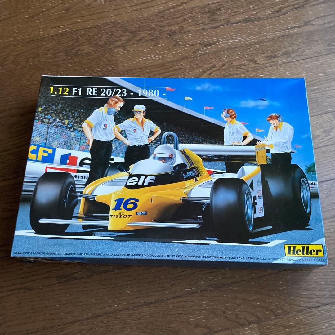 Heller 1/12 RENAULT ルノーF-1 RE20/23 1980