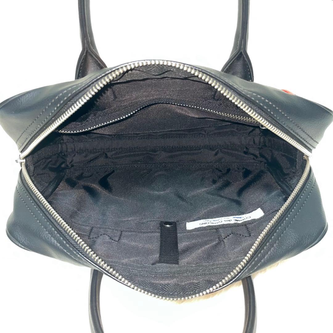 ✨未使用級✨　希少　コムデギャルソン　ハンドバッグ　マルチカラー　レザー