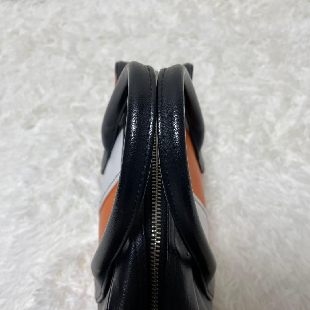 ✨未使用級✨　希少　コムデギャルソン　ハンドバッグ　マルチカラー　レザー