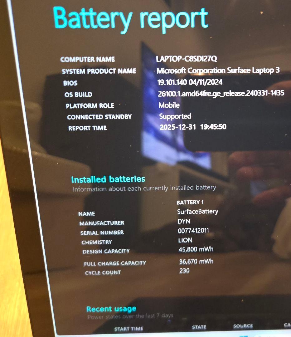 Surface Laptop3 Core i5/メモリ16GBモデル