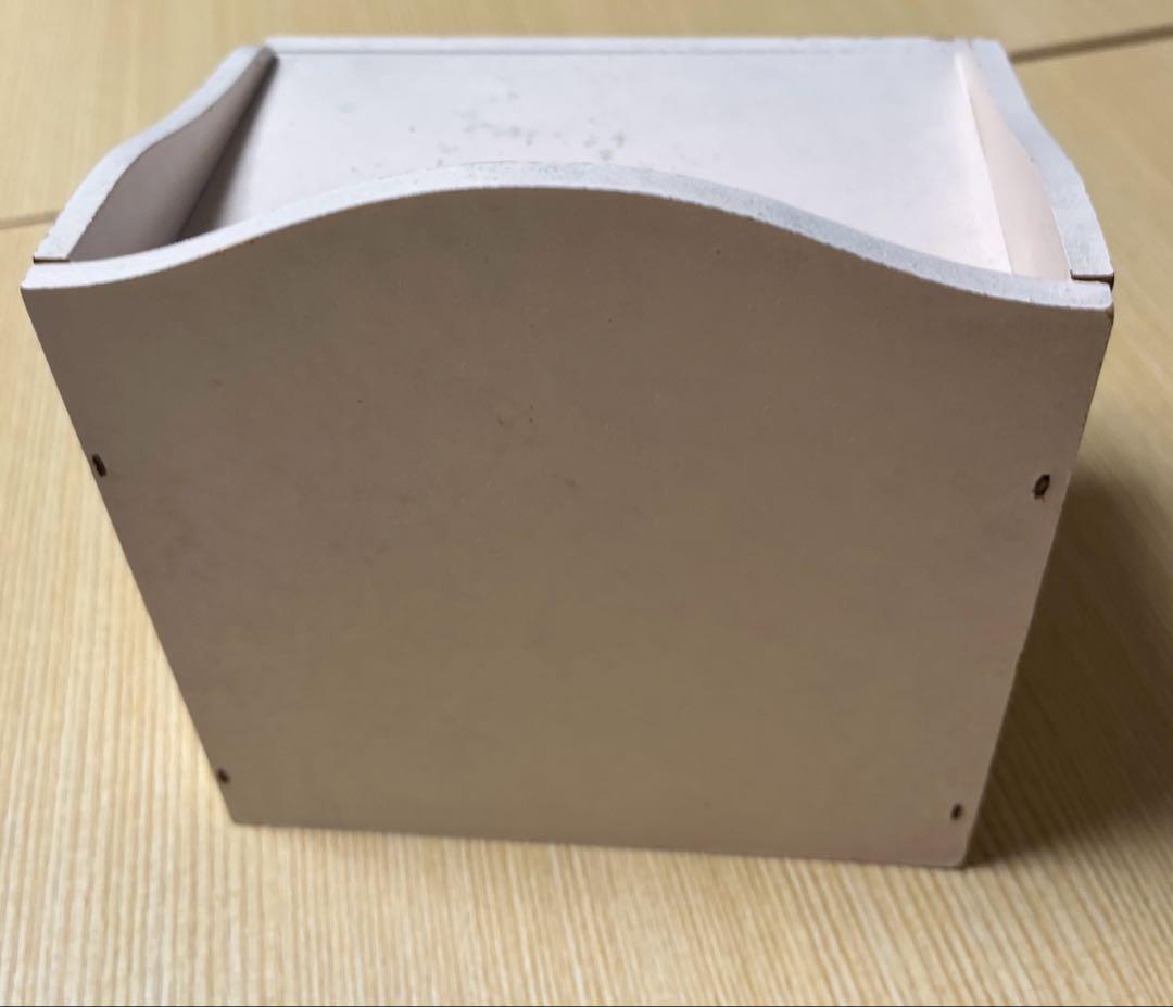 希少★1986年製　マロンクリーム　小物入れチェスト　木製　引き出し