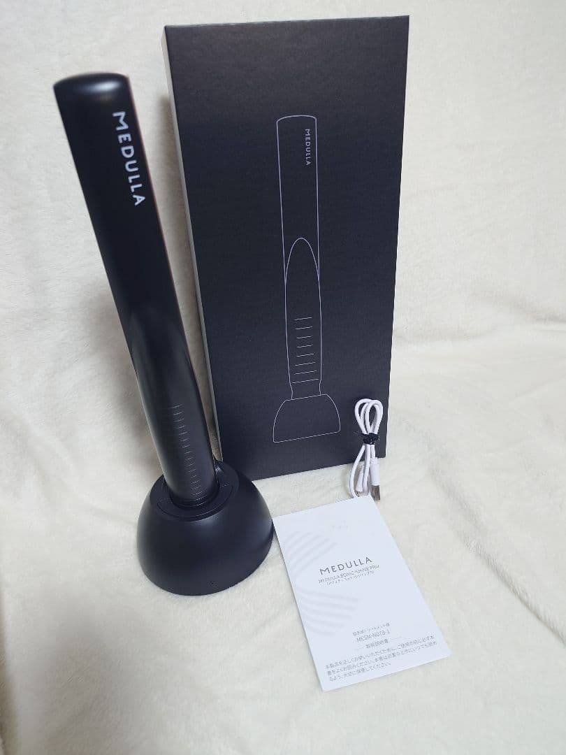 【k】メデュラ ソニックシャインプロ ブラック + スカルプブラシ