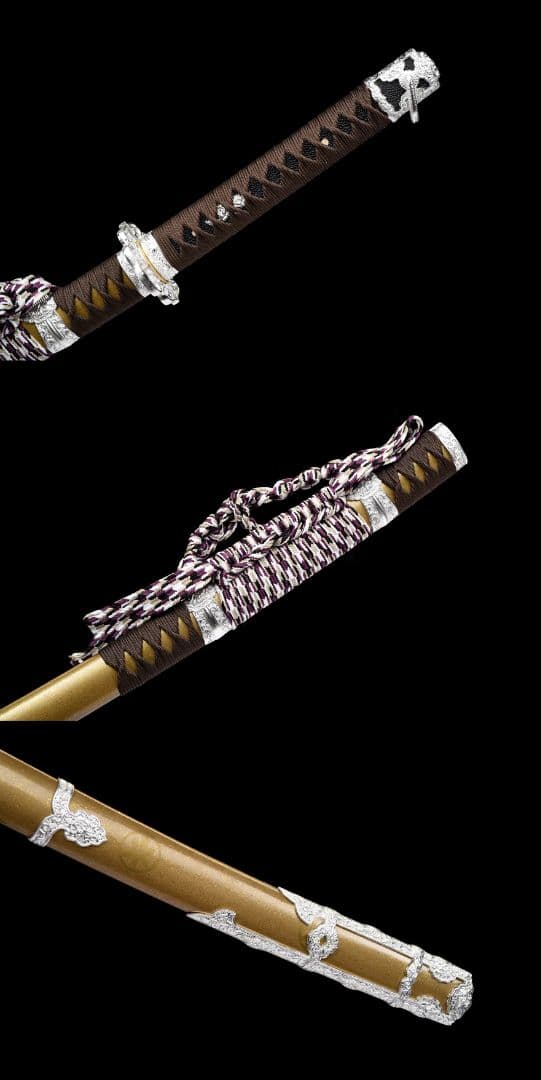 【宗秀太刀】古兵器 武具 刀装具 日本刀　模造刀 居合刀 武士道 鑑賞用 美術刀