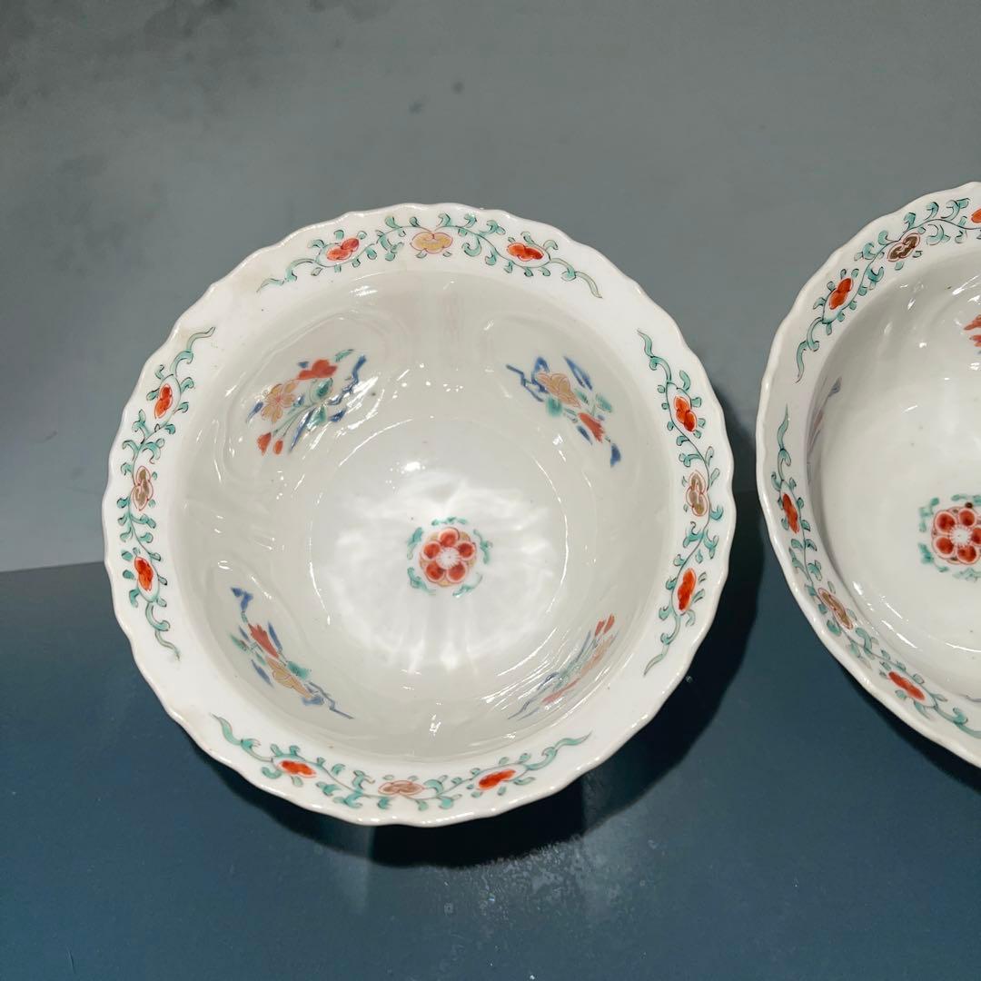 江戸時代　柿右衛門　小鉢　2客