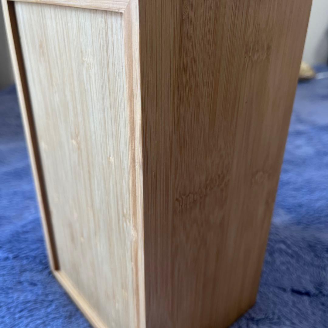 響ウイスキー 空箱—竹製ウイスキーケース1本