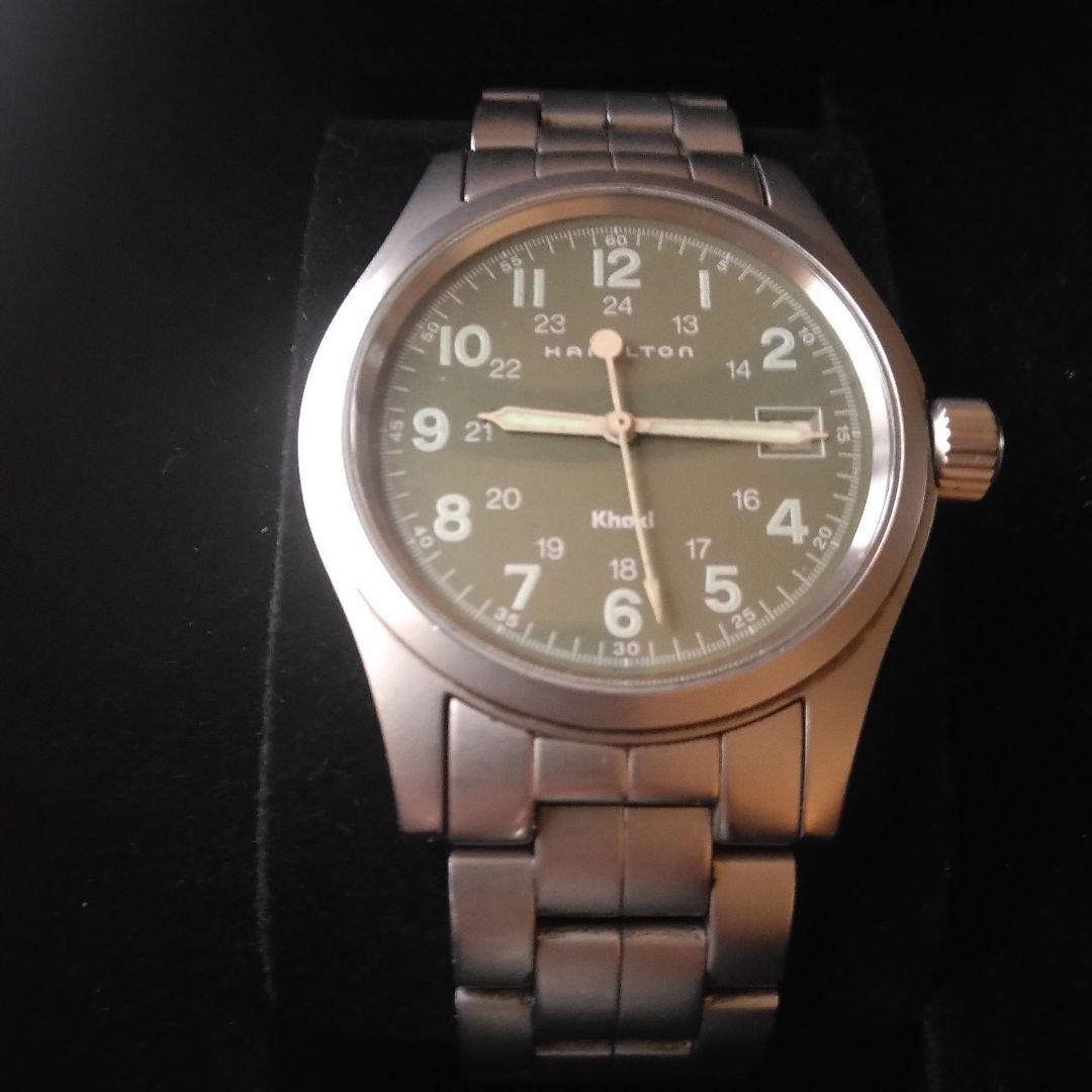 HAMILTON ハミルトン　カーキ　フィールド クォーツ　グリーン　38ミリ