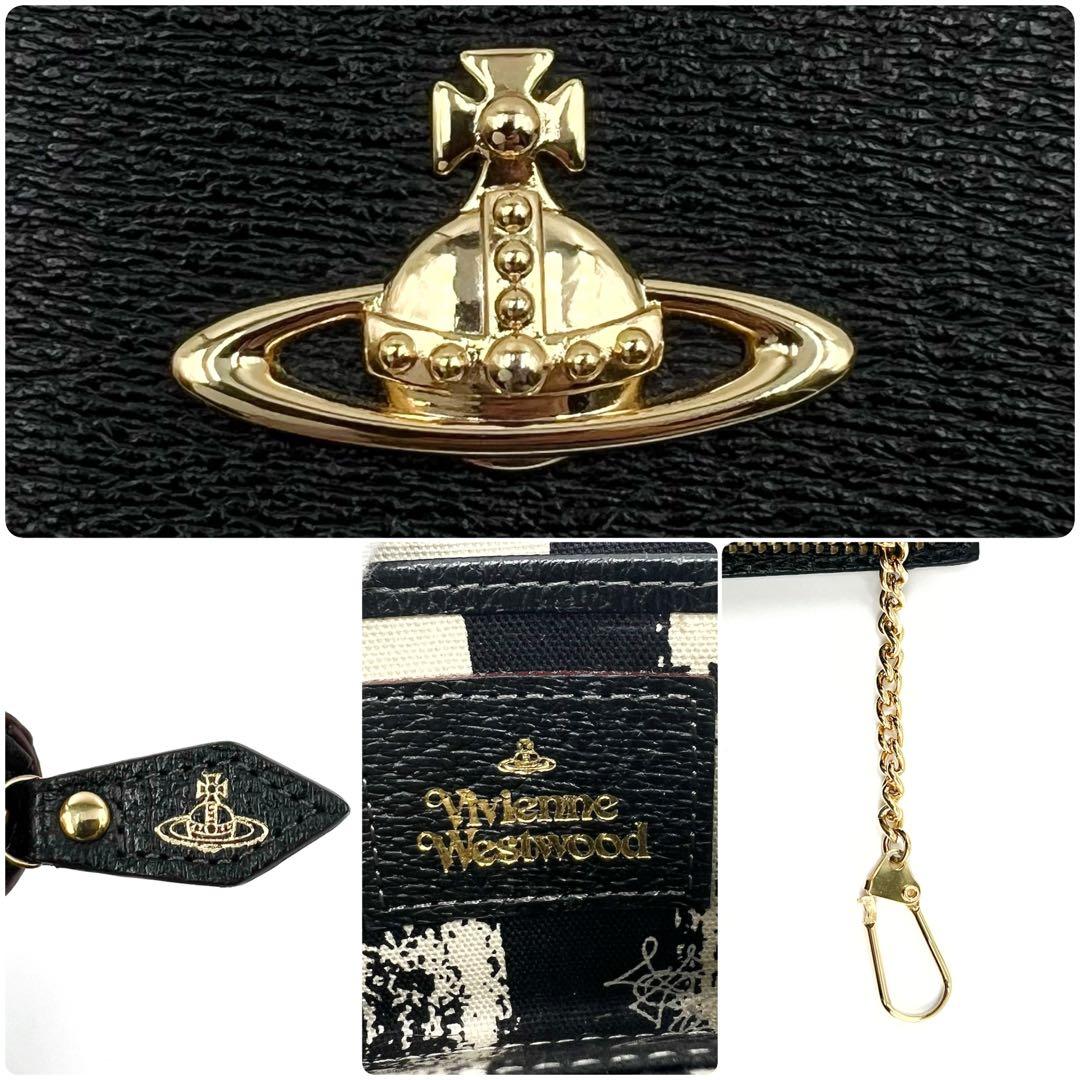 【極美品】ヴィヴィアンウエストウッド ケース カードケース ゴールド金具