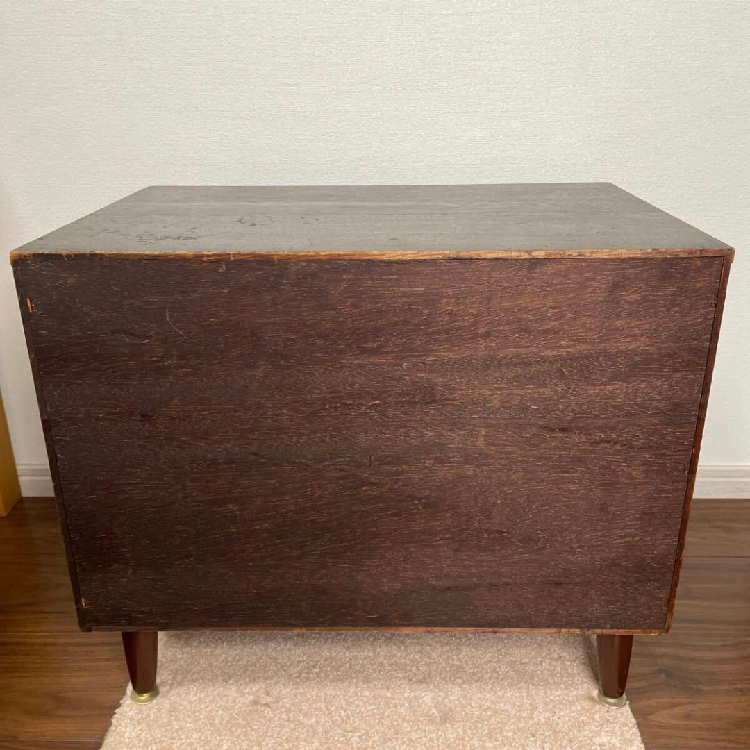 【レトロ】キャビネット　レコードケース　棚　テレビ台