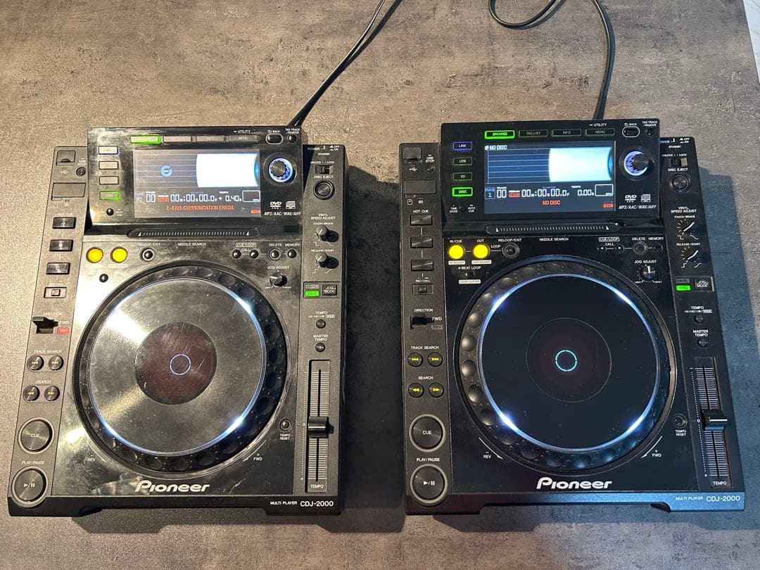 SBest Pioneer CDJ-2000 2台