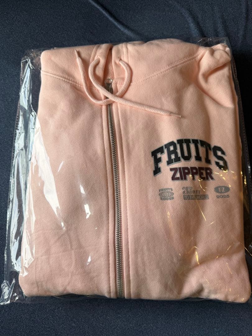 FRUITS ZIPPER OSHI APIパーカー　松本かれん