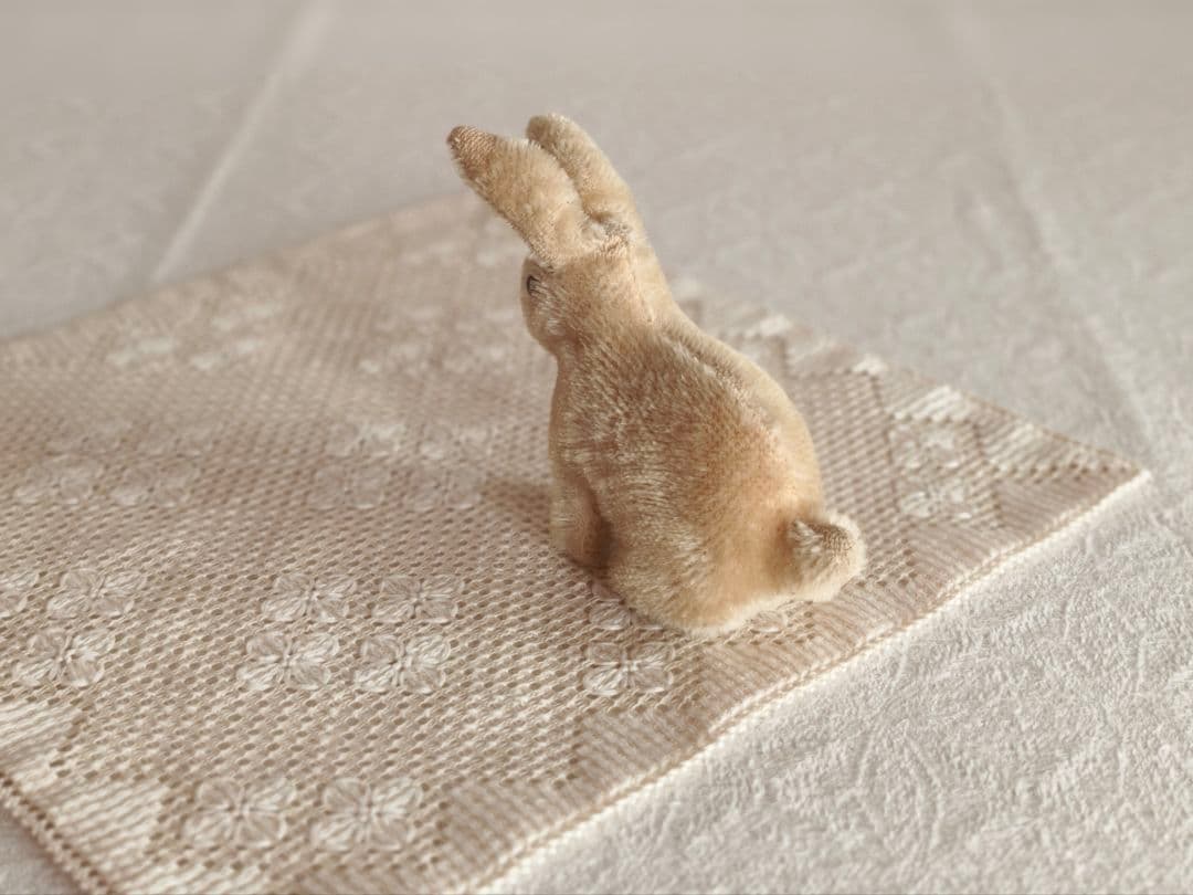 * antique rabbit ୨୧ フォルムの可愛い ウサギさん