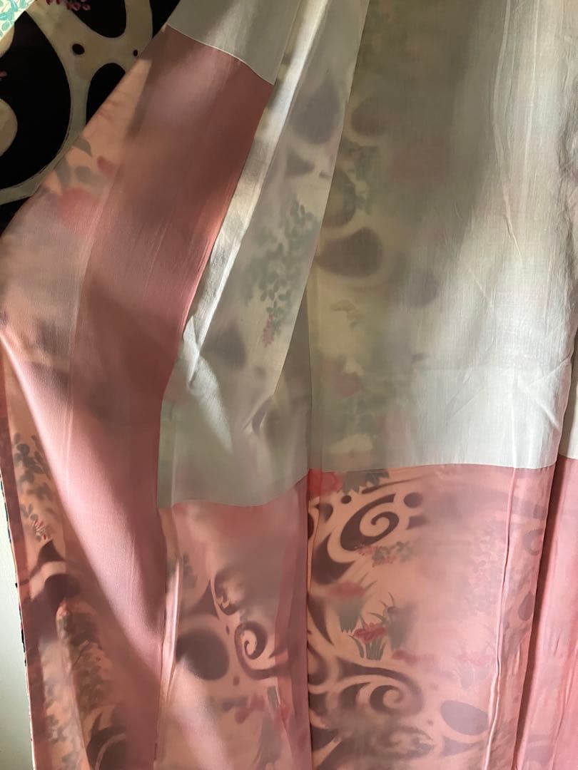 週末セール！【美品・超レア！超希少アンティーク】琳派、大正ロマン大胆柄☆着物