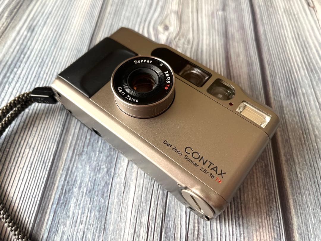 美品！CONTAX T2 シルバー コンパクトカメラ