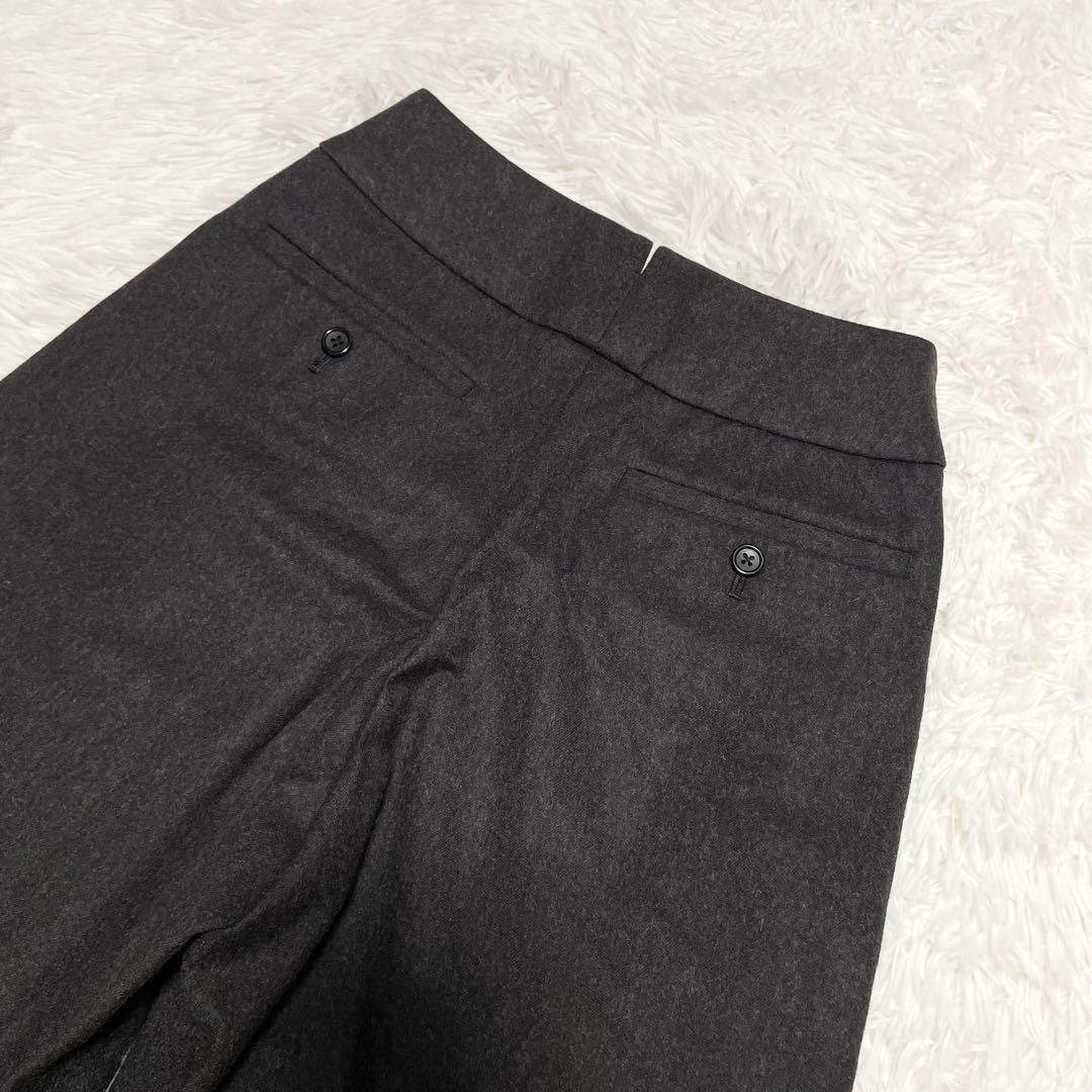 ✨極美品✨マーガレットハウエル ウール カシミヤ ワイドパンツ ガウチョパンツ