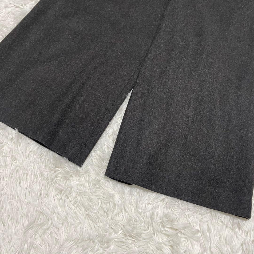 ✨極美品✨マーガレットハウエル ウール カシミヤ ワイドパンツ ガウチョパンツ