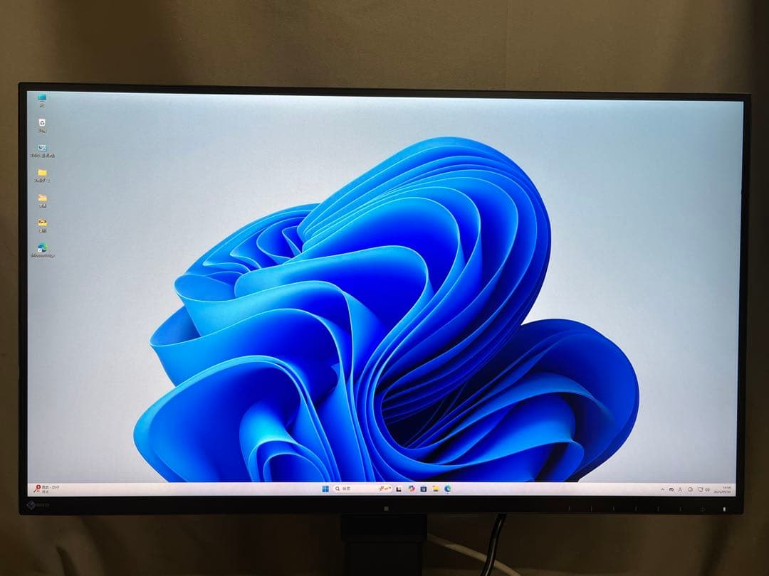 使用時間少ない EIZO EV2750 27インチモニター　内蔵スピーカー2K