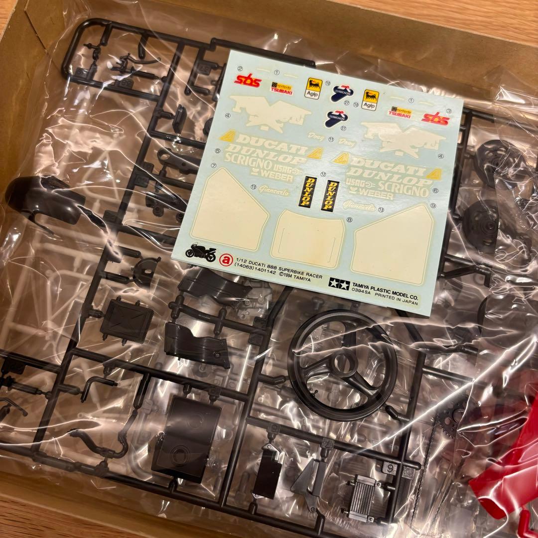 ドゥカティ 888 スーパーバイクレーサー 1/12 プラモデルタミヤ