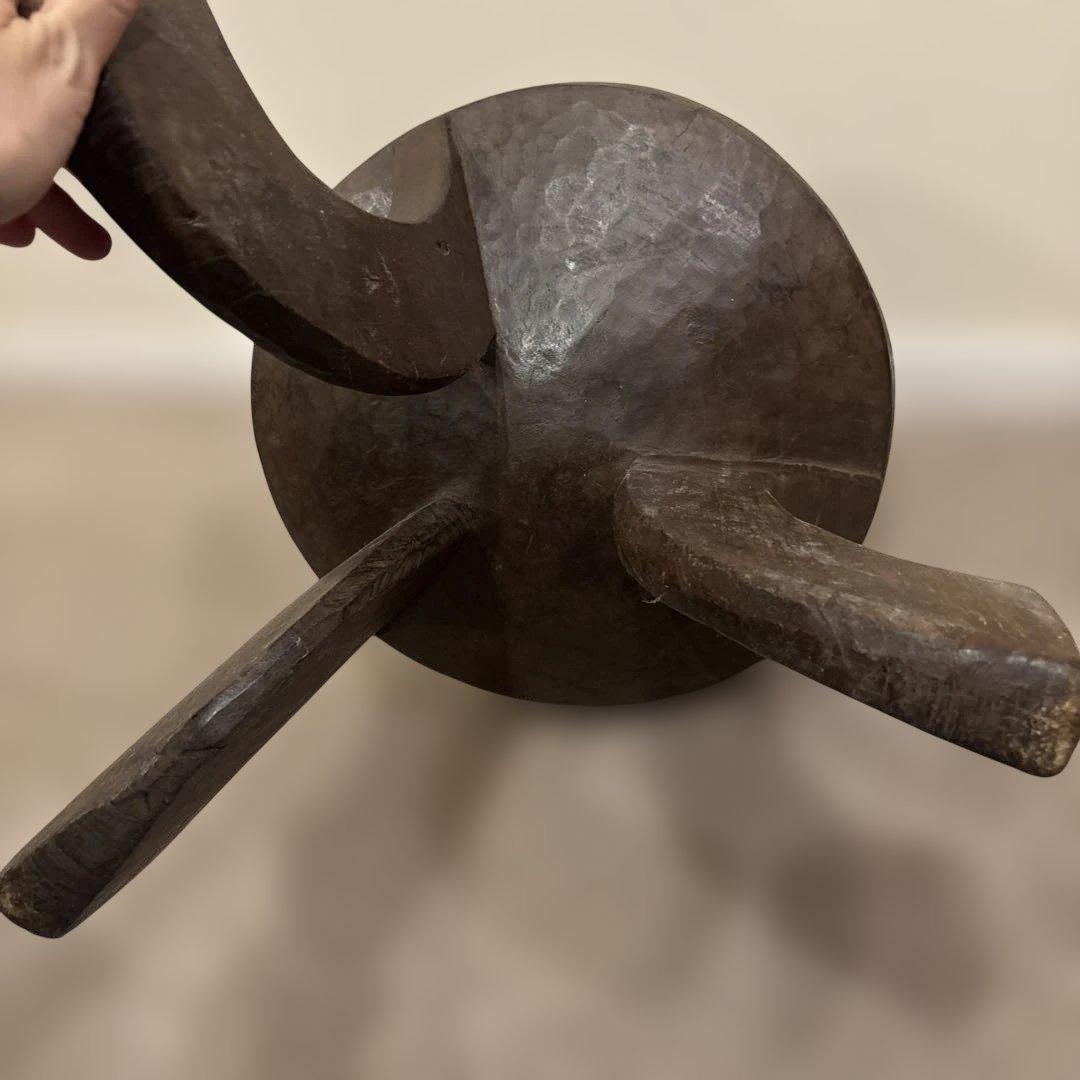 アフリカンスツール　工芸品　民藝　アンティーク　ヴィンテージ