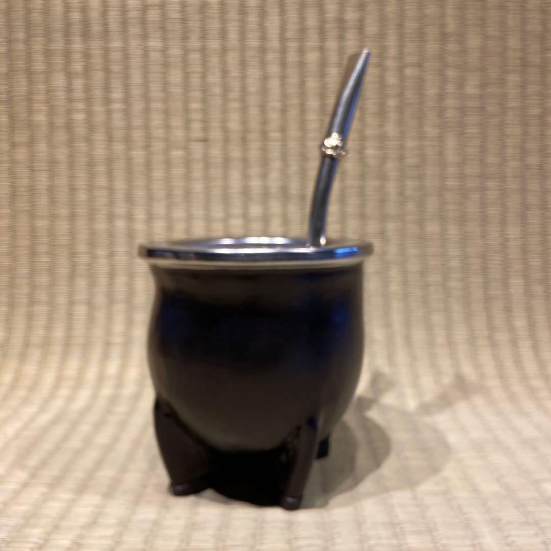 マテ壺・ボンビージャ 2点セット