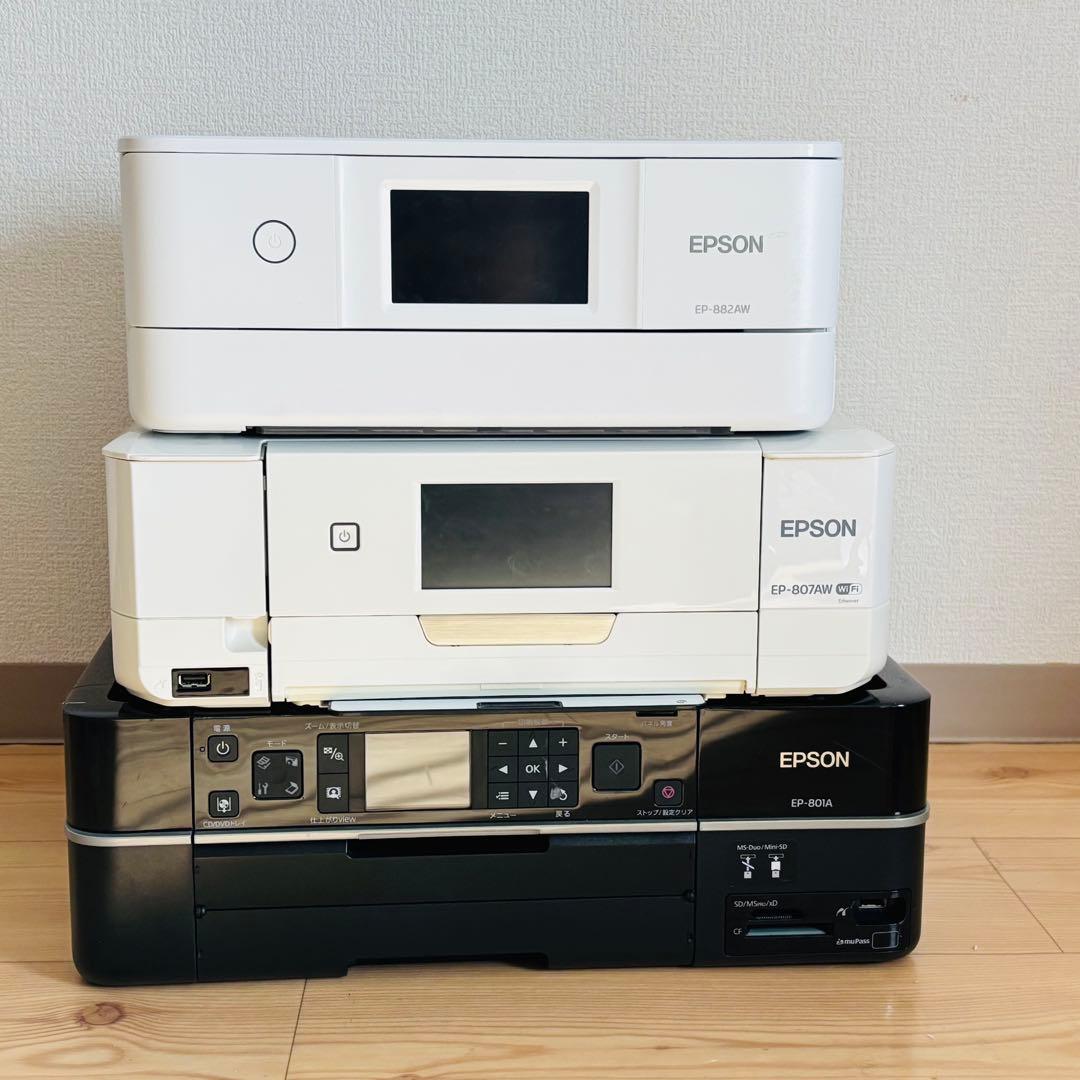 EP-801A EP-807AW EP-882AW エプソン　EPSON