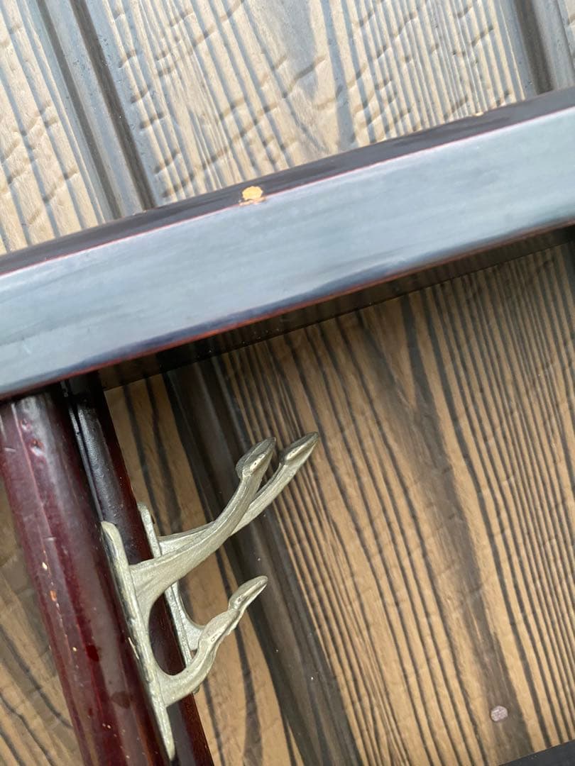 衣桁　和風ハンガーラック　着物掛け　和家具　和小物　黒衣桁