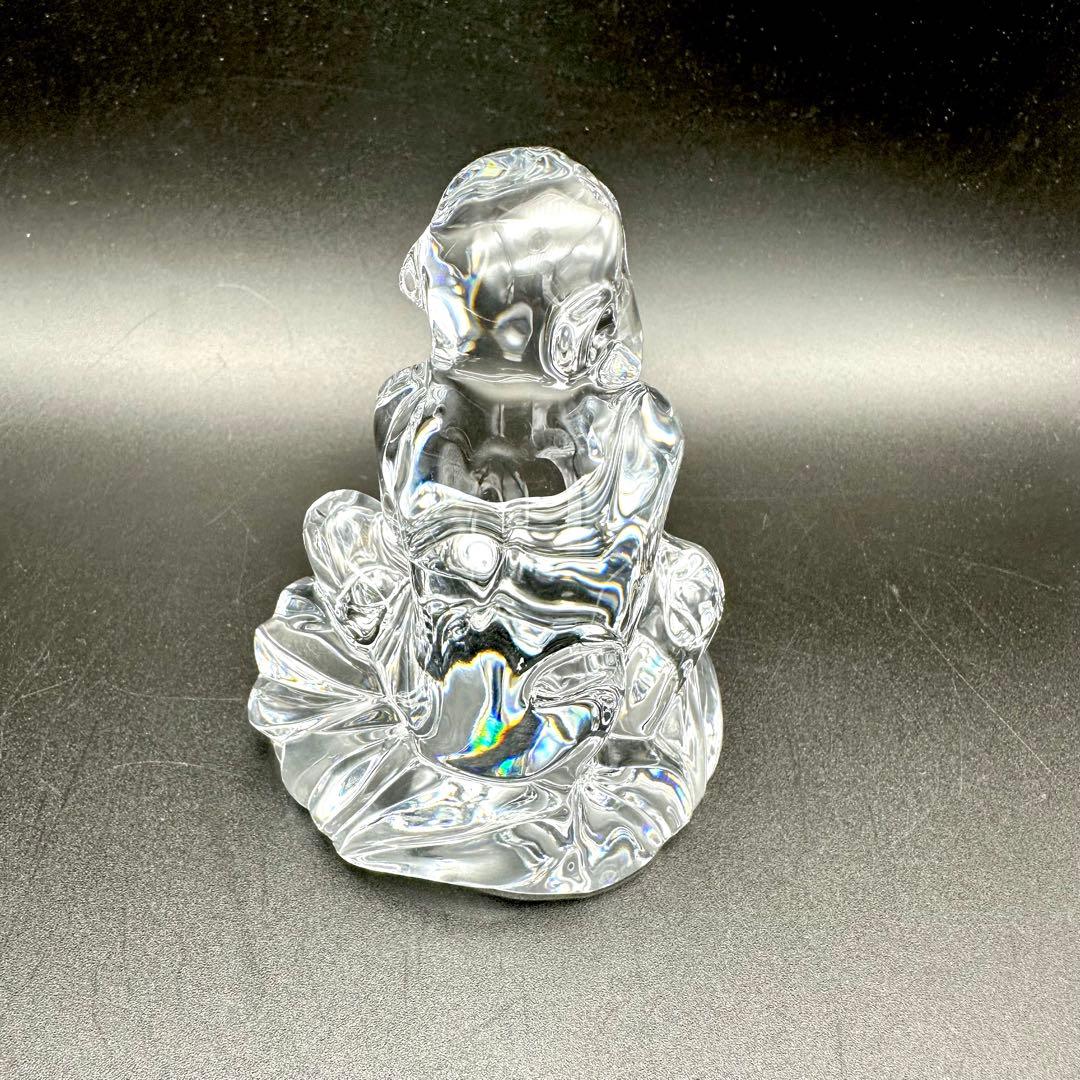 Baccarat バカラ 干支オーナメント 申 猿 美品