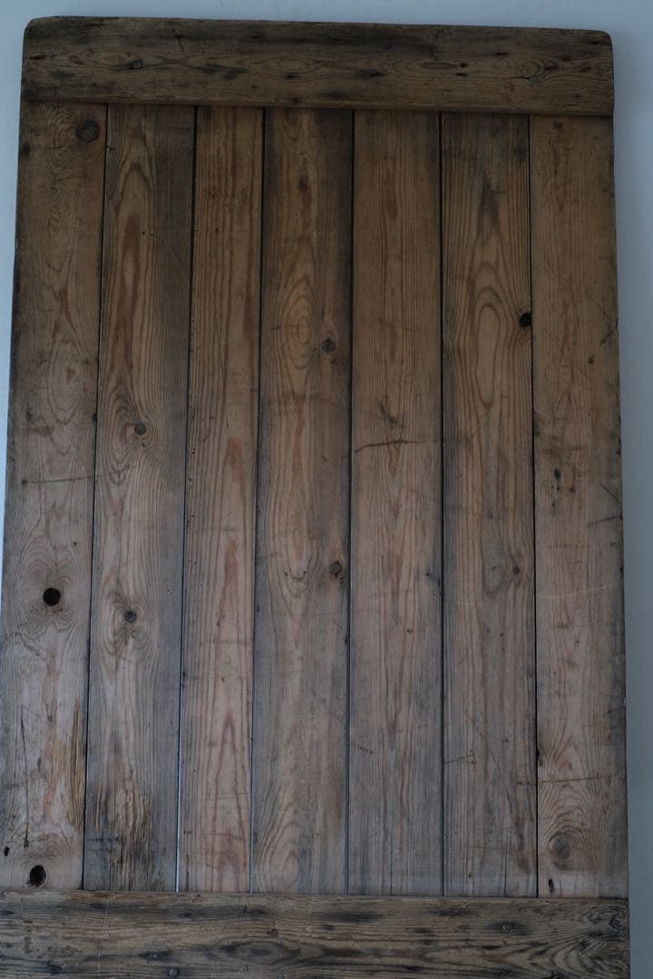 ヴィンテージ　テーブル アトリエテーブル　剥離 コンソール 飾り台 店舗什器