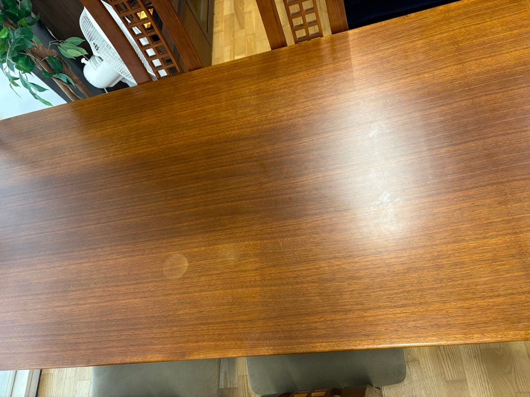 M126 匠工芸製　ダイニングテーブル7点セット 幅1800mm