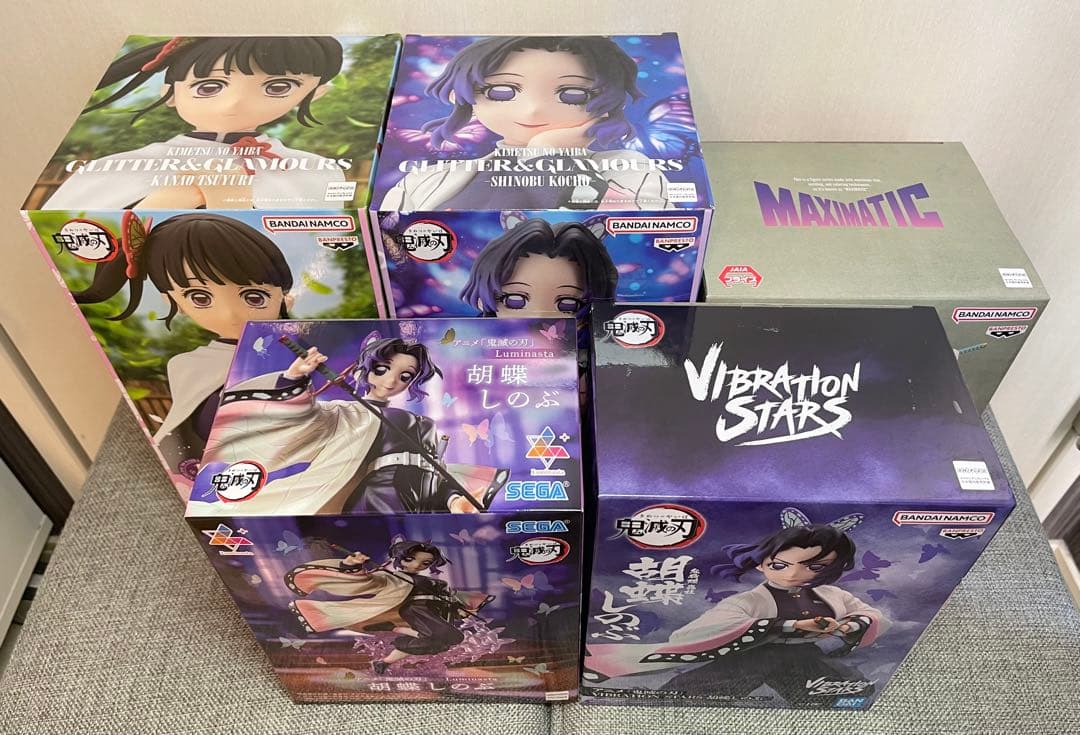 鬼滅の刃 胡蝶しのぶ 栗花落カナヲ フィギュアセット