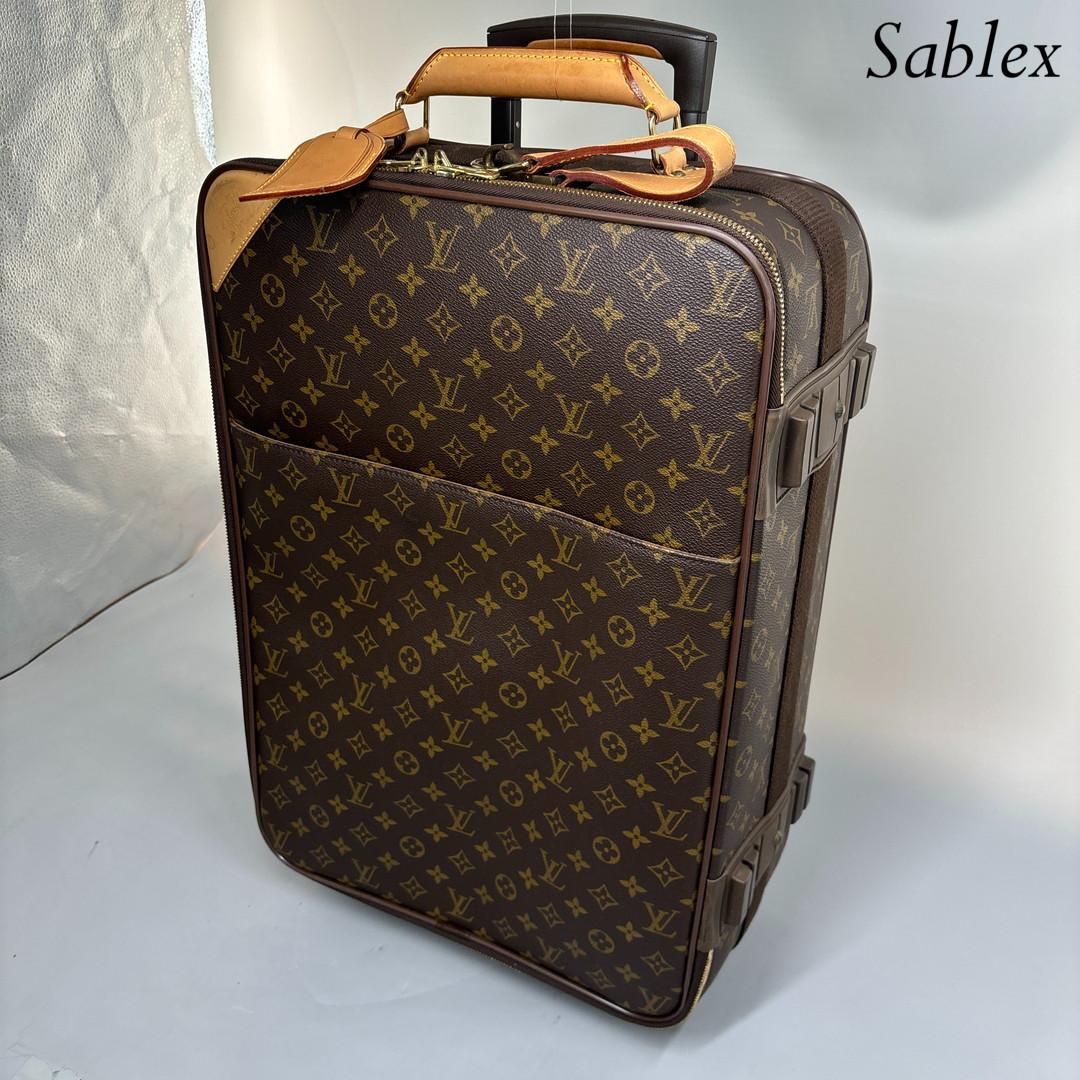 【超極美品】ルイヴィトン M23294 モノグラム ペガス55 キャリーケース