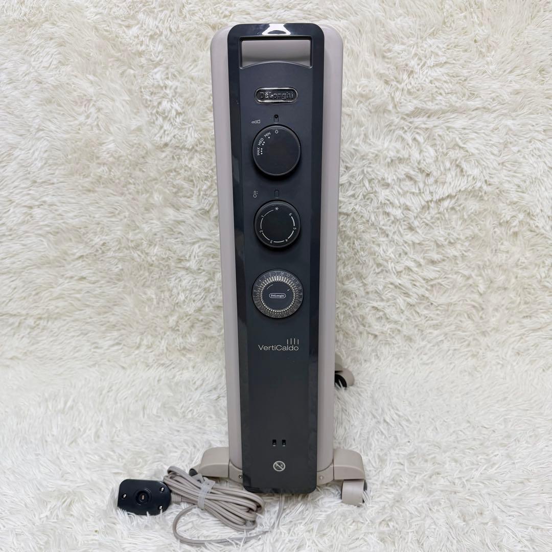 美品 DeLonghi オイルヒーター RHJ21F0812-GY グレー