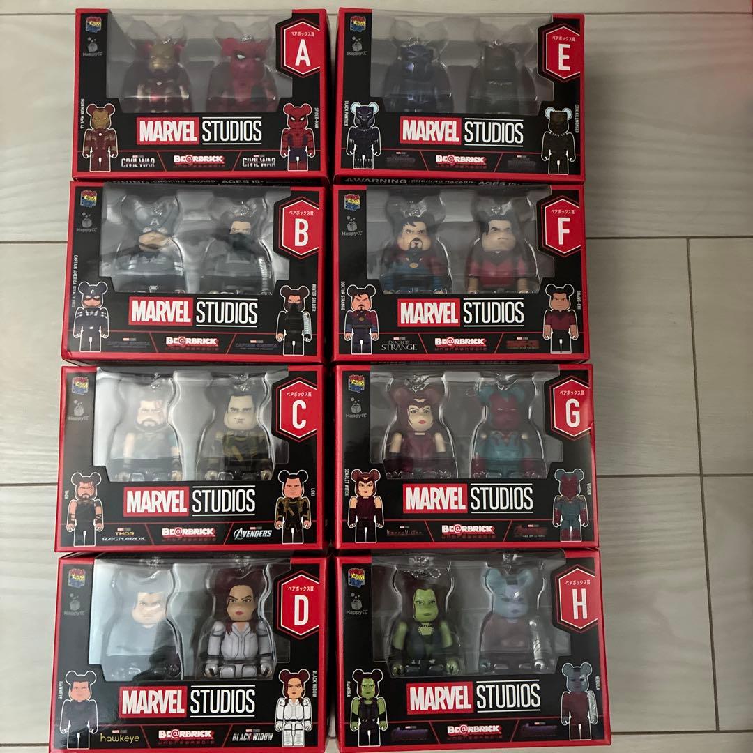 BE@RBRICK 新品　コンプリートセット　MARVELシリーズ