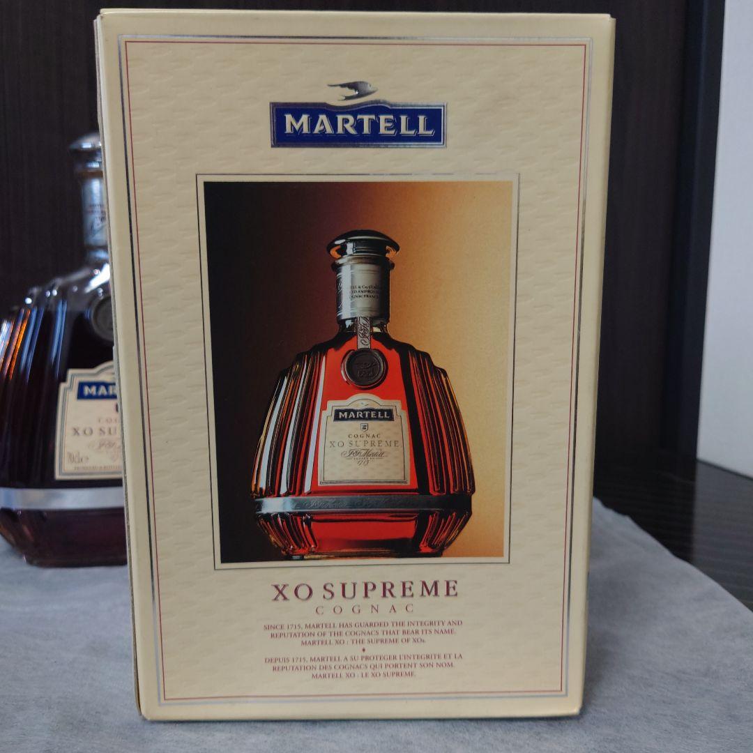 未開栓 マーテル XO supreme ブランデー コニャック