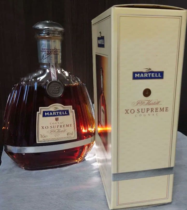 未開栓 マーテル XO supreme ブランデー コニャック