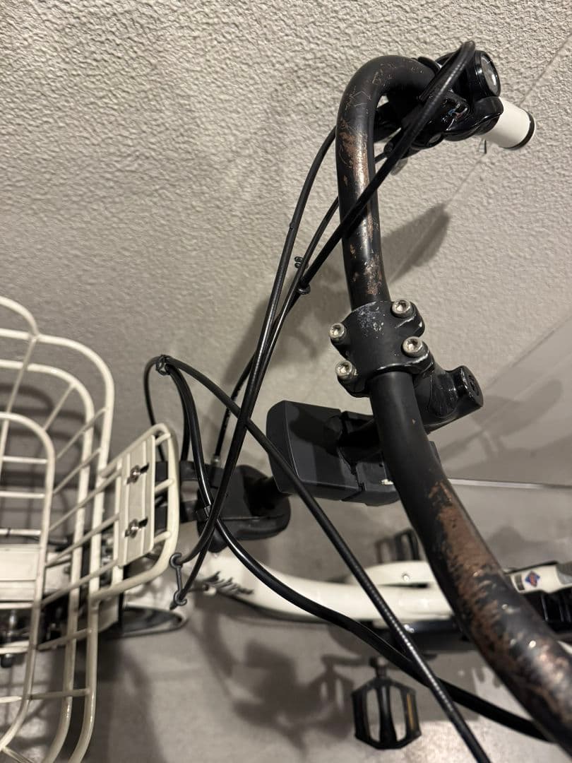 【手渡し】自転車 2017チャイルドシート付き ビッケ ブリヂストン　大阪