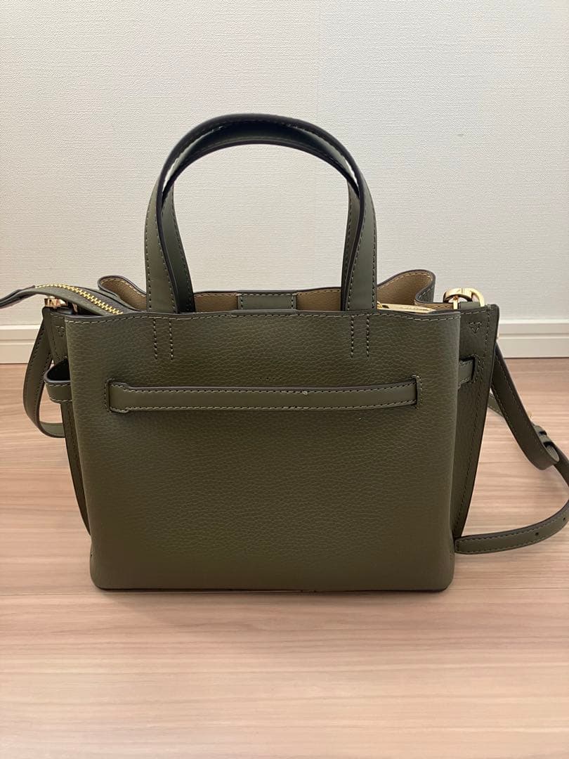 (あゆ)美品マイケルコース　EMILIA SM サッチェルショルダーバッグ