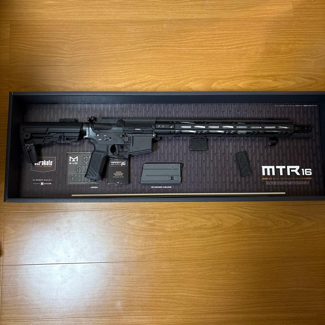 東京マルイ　MTR16 ガスブローバックライフル　中古品