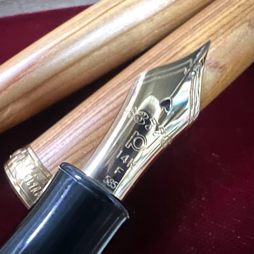 PLATINUM #3776 CENTURY 屋久杉 万年筆 専用ケース付き